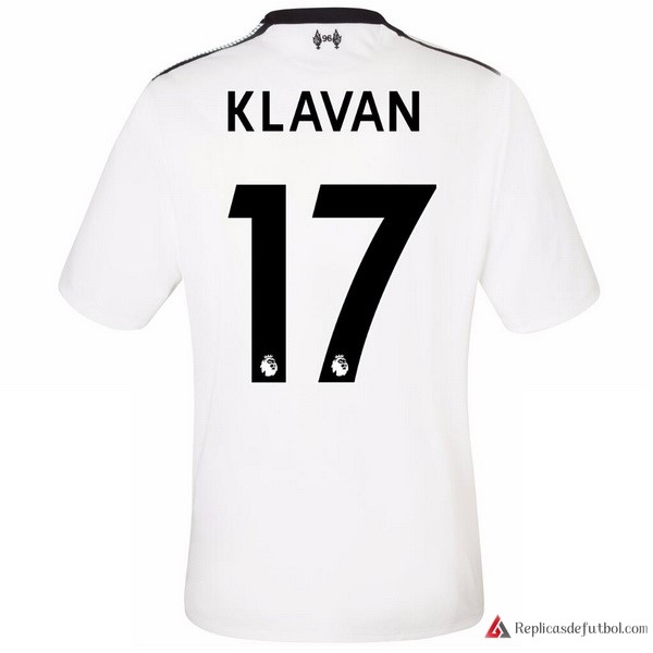 Camiseta Liverpool Segunda equipación Klavan 2017-2018